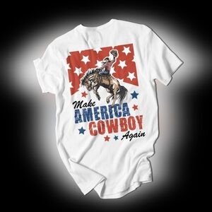 Make America Cowboy Again Unisex Graphic T-shirt